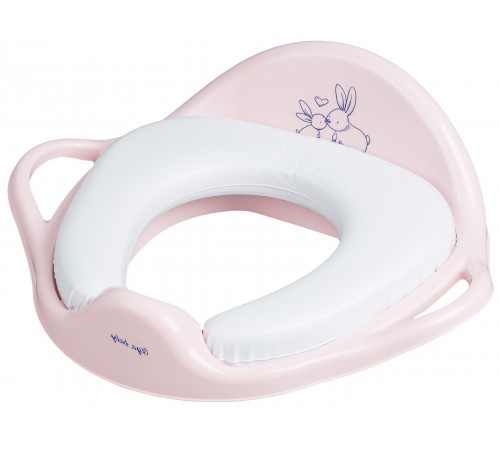  tega baby reductor pentru toaleta moale "bunny" kr-020-104 roz