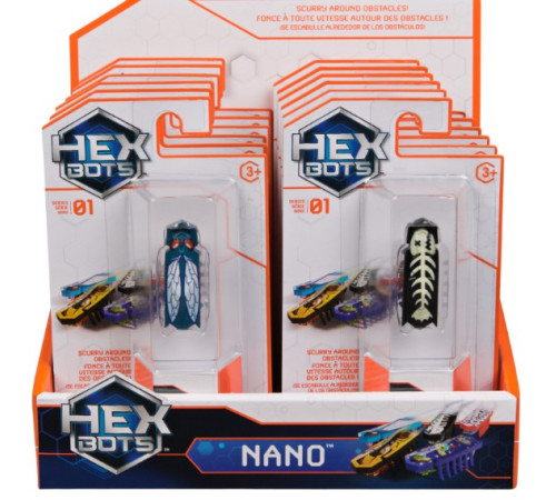  spin master 6071535 jucărie interactivă "hex bots: nano" (in sort.)