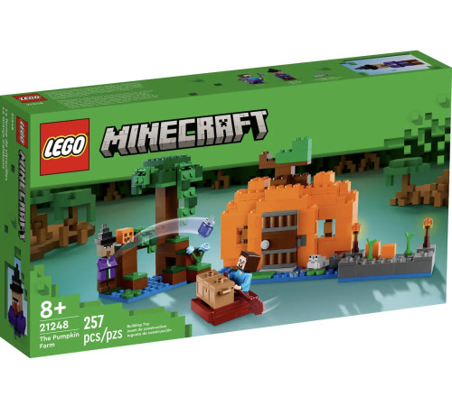  lego minecraft 21248 constructor "pumpkin farm" (257 el)