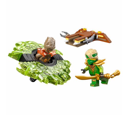 lego ninjago 71850 constructor "lloyd vs. monstrul mutanțial-spinner" (52 el.)