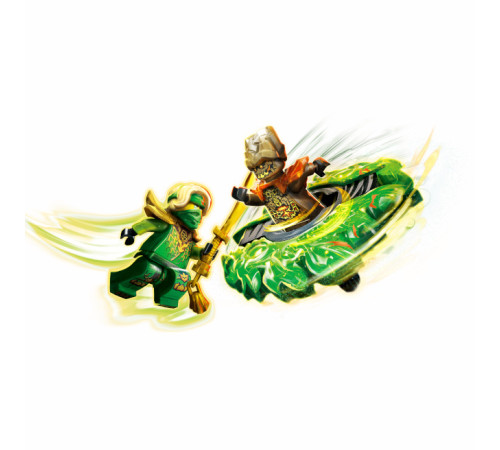 lego ninjago 71850 constructor "lloyd vs. monstrul mutanțial-spinner" (52 el.)