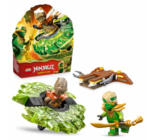 lego ninjago 71850 constructor "lloyd vs. monstrul mutanțial-spinner" (52 el.)