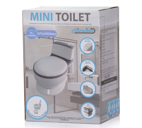 chipolino oală "lux" gtlux0241gy gri