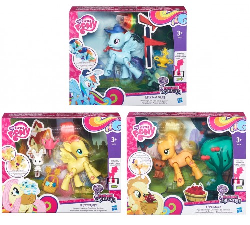My Little Pony B3602 Игровой набор "Пони с артикуляцией" в асс. my little pony b3602 Игровой набор "Пони с артикуляцией" в асс.