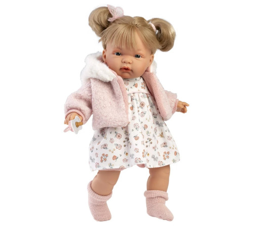 Детский магазин в Кишиневе в Молдове llorens 38356 Интерактивная кукла "joelle chaqueta rosa" (38 см.)