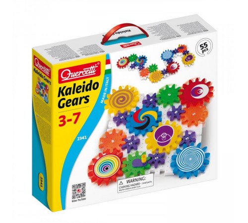  quercetti 2341 constructor "georello kaleido gears" (55 el.)