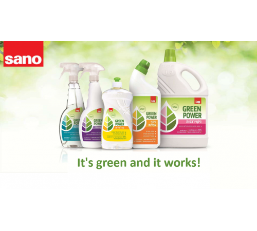 sano solutie universala pentru toate suprafețele green power (750 ml.) 351743