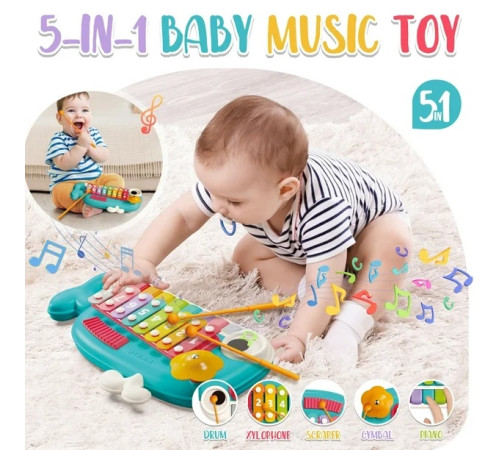 bibiin toys 6223 Ксилофон "Кит"