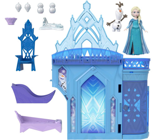 set de joacă cu păpușa "castelul prințesei elsa"
