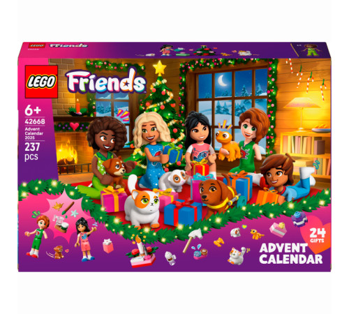 Детский магазин в Кишиневе в Молдове Lego Friends 42668 Адвент- календарь 2025 (237 дет.)  lego friends 42668 Адвент- календарь 2025 (237 дет.)