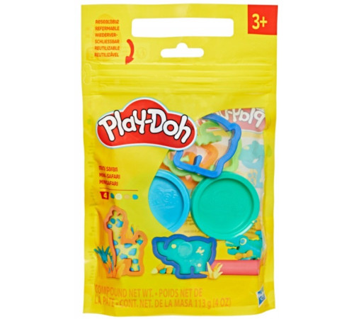  play-doh g0543 set de joc "mini safari"