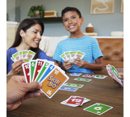 uno 42050 Карточная игра "skip-bo"
