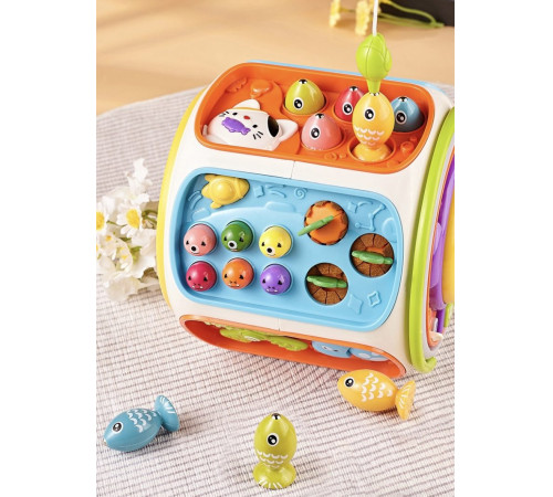 bibiin toys 6213 jucărie multifuncțională 9 în 1 "multibox"