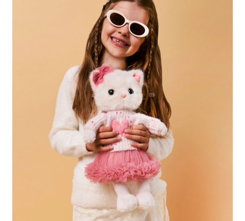 orange toys lk01/04 jucărie de pluș "lucky kitty, lucky sophie: ender charm" (38 cm)