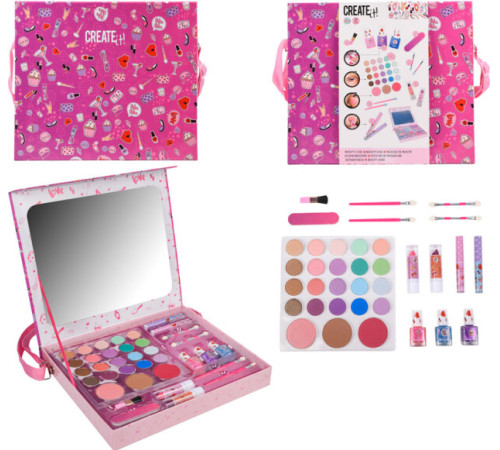 create it 84516v1 set machiaj  "beauty case"