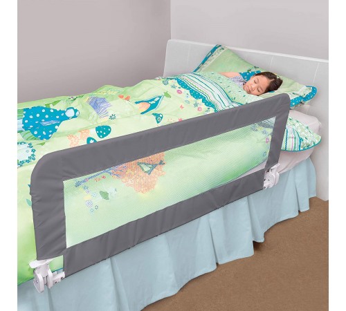 dreambaby f761 Защитный барьер на кровать (110 х 45,5 см.) серый