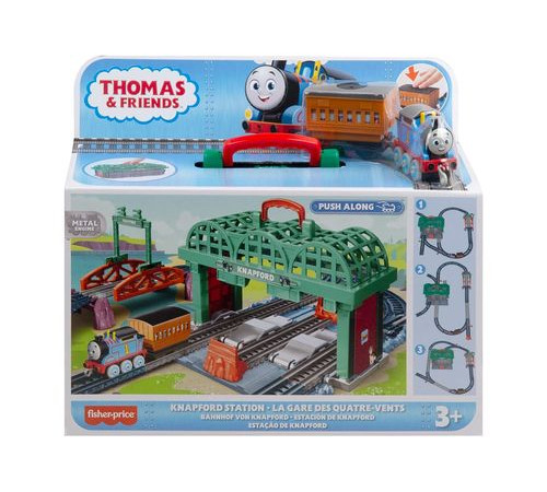  thomas & friends hgx63 set de joacă „gara knapford”