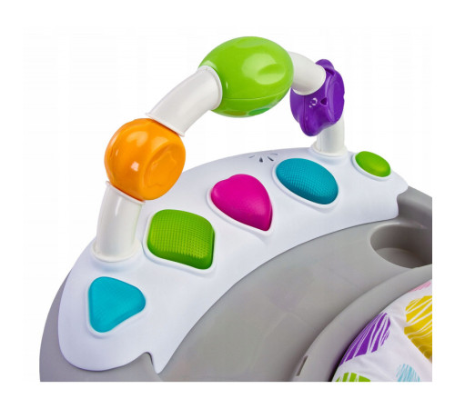 toyz 2050 Ходунки 3 в 1 "bounce" серый