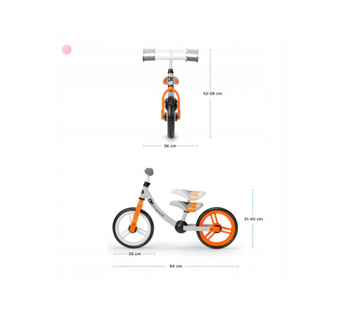 kinderkraft run bike 2way next albastru