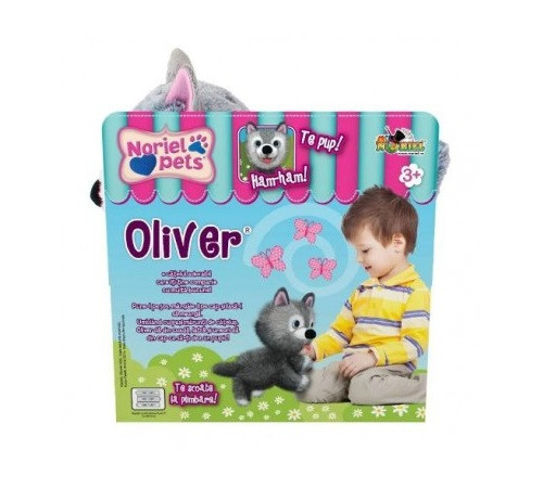 noriel int3657 jucarie de plus interactiva "pets oliver"