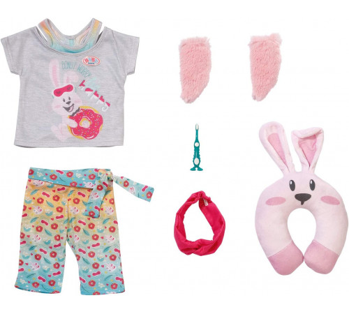 Детский магазин в Кишиневе в Молдове zapf creation 829363 Набор одежды для куклы "baby born bath deluxe good night" (43 см.)