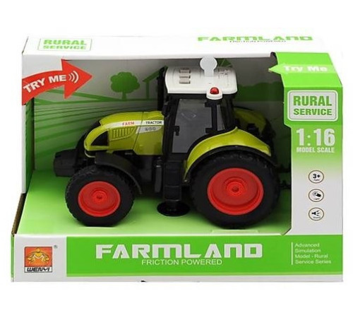 op 200194137 jucărie inerțială "tractor" (lumină, sunet) wy900