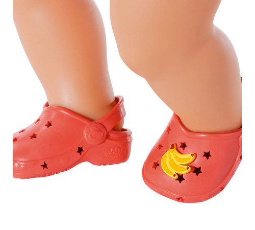 zapf creation 831809 pantofi pentru papusi baby born (43 cm) in sort.