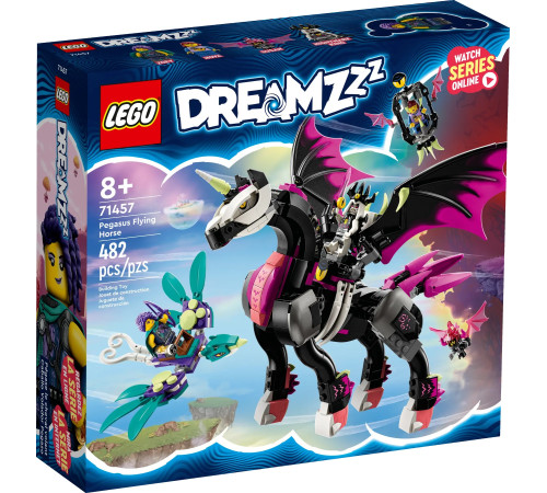  lego dreamzzz 71457 Конструктор "Пегас Летающая Лошадь" (482 дет.)