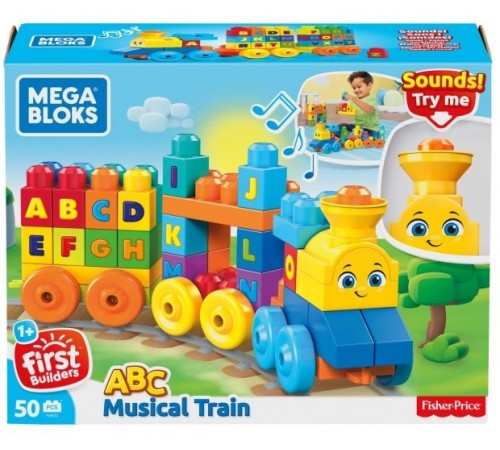 Jucării pentru Copii - Magazin Online de Jucării ieftine in Chisinau Baby-Boom in Moldova mega bloks fwk22 constructor "tren muzical" (50 el.)