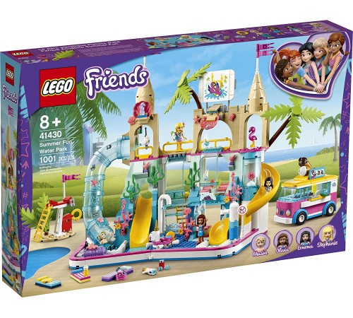 Lego Friends 41430 Конструктор "Летний аквапарк" (1001 дет.) lego friends 41430 Конструктор "Летний аквапарк" (1001 дет.)