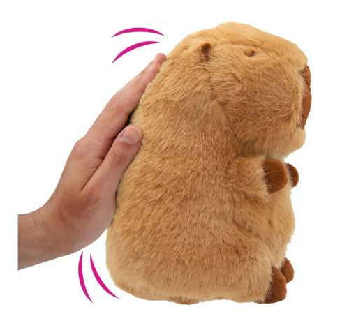  club petz 929425 Интерактивная игрушка "bim bam capybara" (21.5 см.)