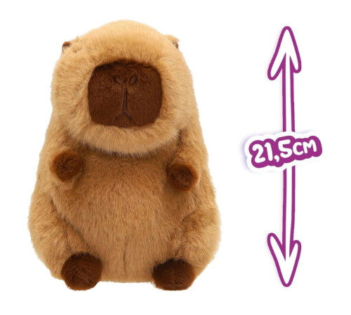  club petz 929425 Интерактивная игрушка "bim bam capybara" (21.5 см.)