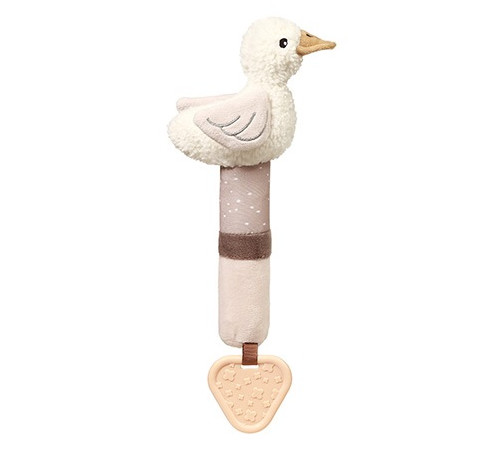 Детский&nbsp;магазин в Кишиневе в Молдове babyono-7402 1555 Погремушка-пищалка "goose zoe"