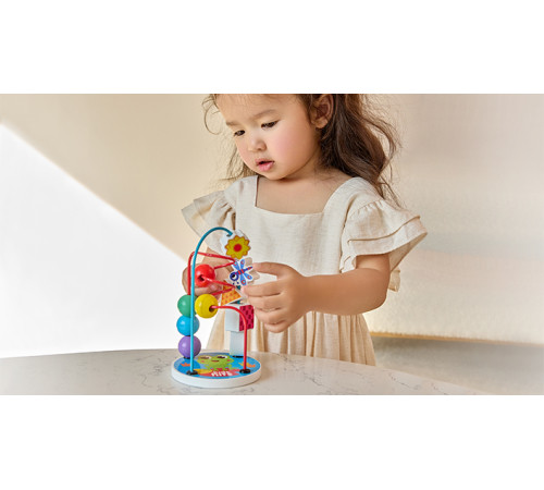 kids hits kh20/076 labirint din lemn "broasca fericită"