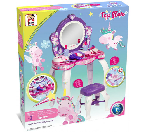 Jucării pentru Copii - Magazin Online de Jucării ieftine in Chisinau Baby-Boom in Moldova chicos 87398 set masa de toaleta cu scaunel