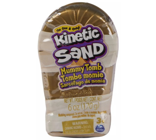 kinetic sand 6065193 set de nisip cinetic "mummy tomb"