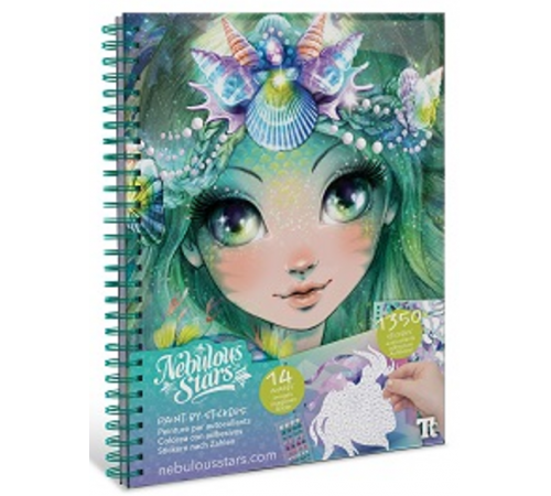Nebulous Stars 11129 Sketchbook creativ cu autocolante  nebulous stars 11129 sketchbook creativ cu autocolante