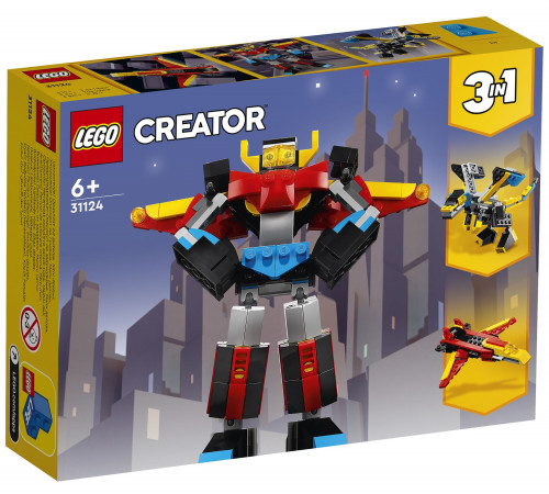  lego creator 31124 Конструктор "Суперробот" (159 дет.)