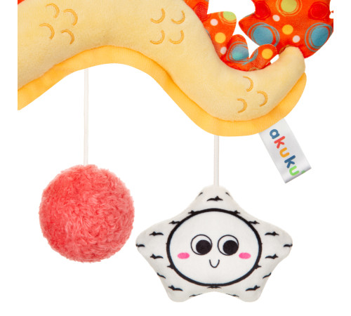 akuku-99996 a0703 Игрушка-подвеска "Дракон"