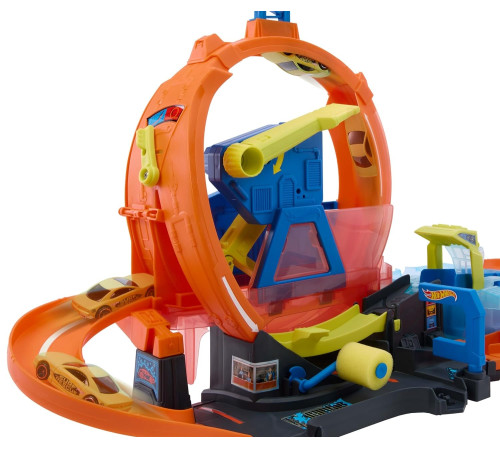 hot wheels jhl97 Игровой набор city "Автомойка: Мегапетля" Измени цвет