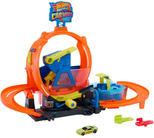 hot wheels jhl97 Игровой набор city "Автомойка: Мегапетля" Измени цвет