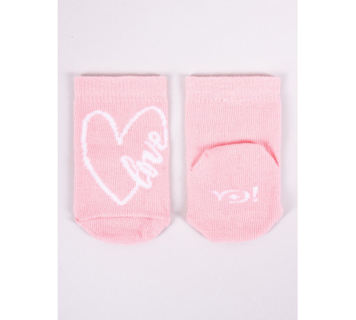 yoclub skc-0123/g Șosete pentru fete (3-6 m.) în sort.