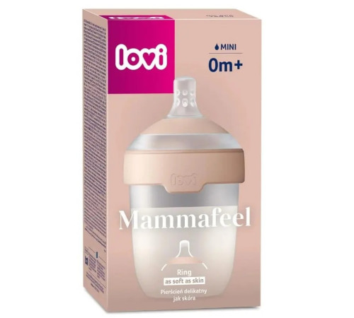 Питание и аксесcуары в Молдове lovi 21/595 Бутылочка "mammafeel" (0 м.+) 150 мл.