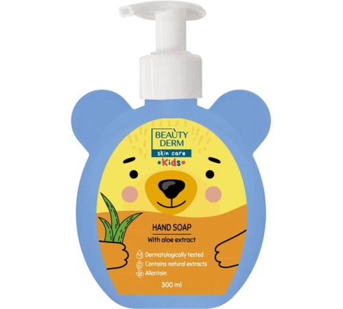 beauty derm kids Жидкое мыло с экстрактом алоэ (300 мл)