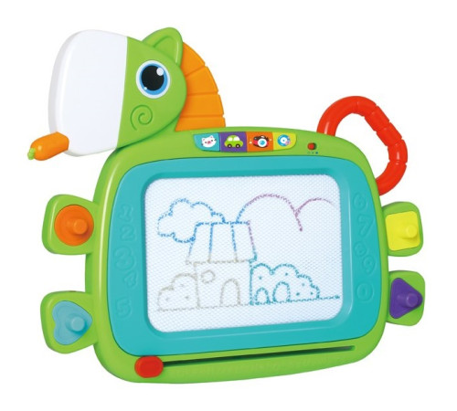  hola toys 3131 Магнитная доска для рисования "Лошадка" с музыкой и светом