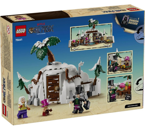 lego one piece75641 constructor "ascunzătoarea doctorului hiriluk" (271 el.)