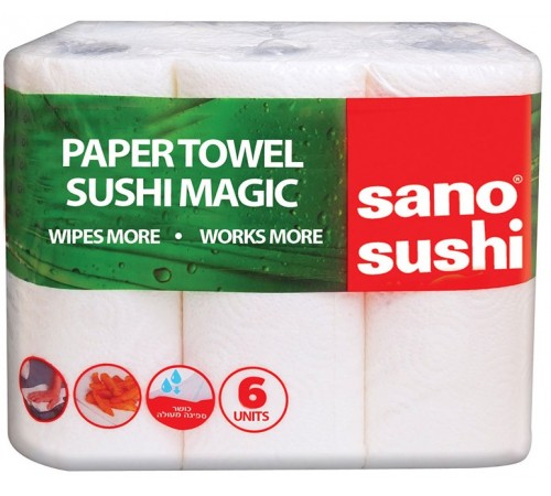 Sano Бумажные полотенца Sushi (6 шт.) 427107 sano Бумажные полотенца sushi (6 шт.) 427107