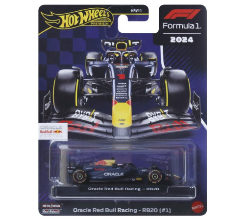 hot wheels jbm12 Машина "formula 1 red bull 2024 max verstappen"