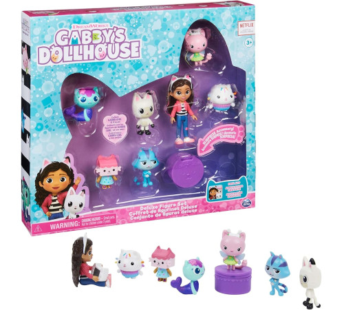 spin master 6060440 Набор фигурок "gabby's cat house deluxe" (7 шт.)
