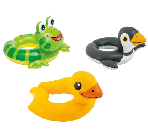 Intex 59220 Cerc de înot gonflabil "Animals" (3-6 ani) în sort.  intex 59220 cerc de înot gonflabil "animals" (3-6 ani) în sort.